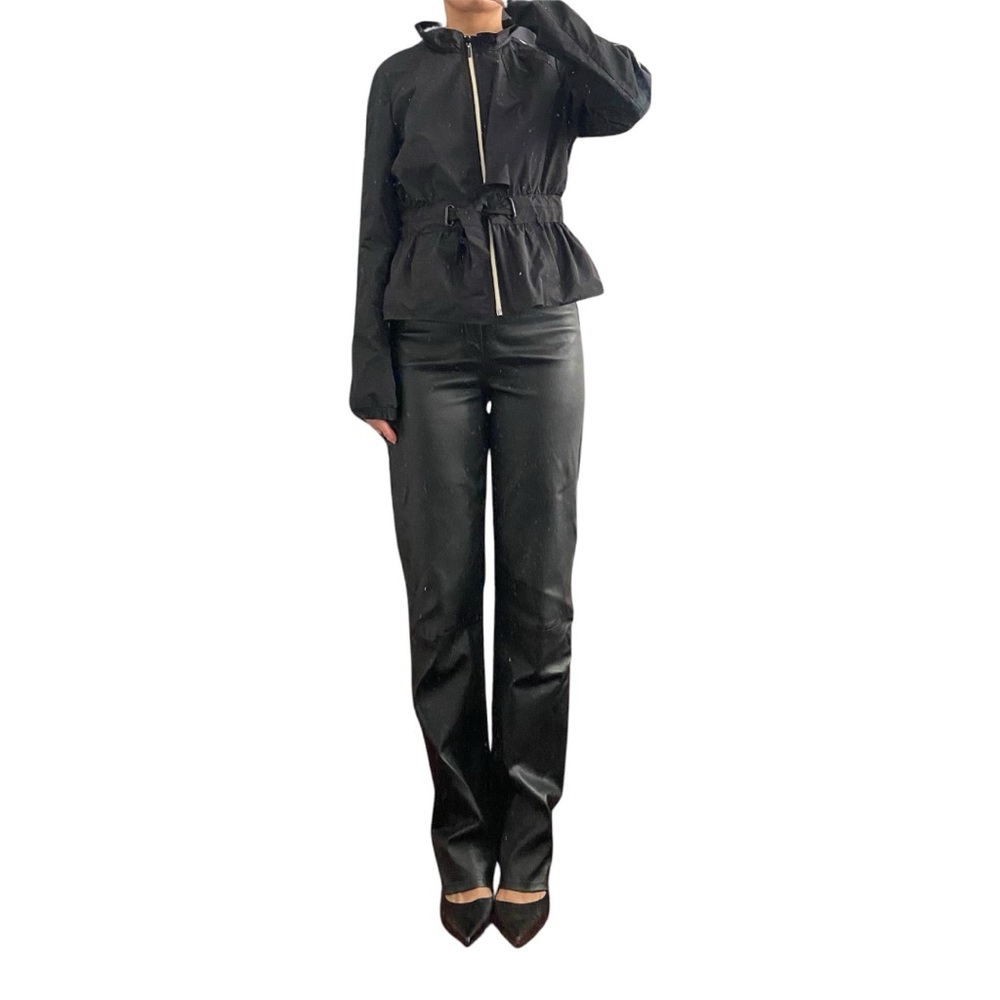 White House Black Market Tie Waist Sporty Jacket Size US 8